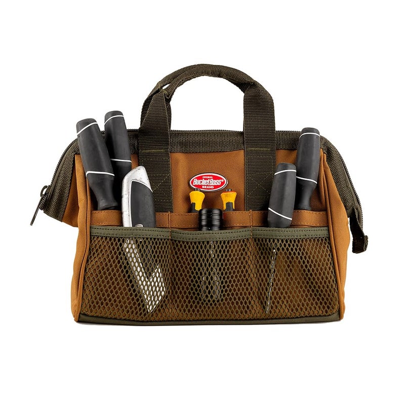 Bucket Boss Gatemouth 13 Tool Bag in Brown, 60013, 8 liters - Image 2